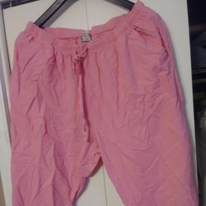 Rebecca Malone Woman 1X Three Quater Pink Shorts